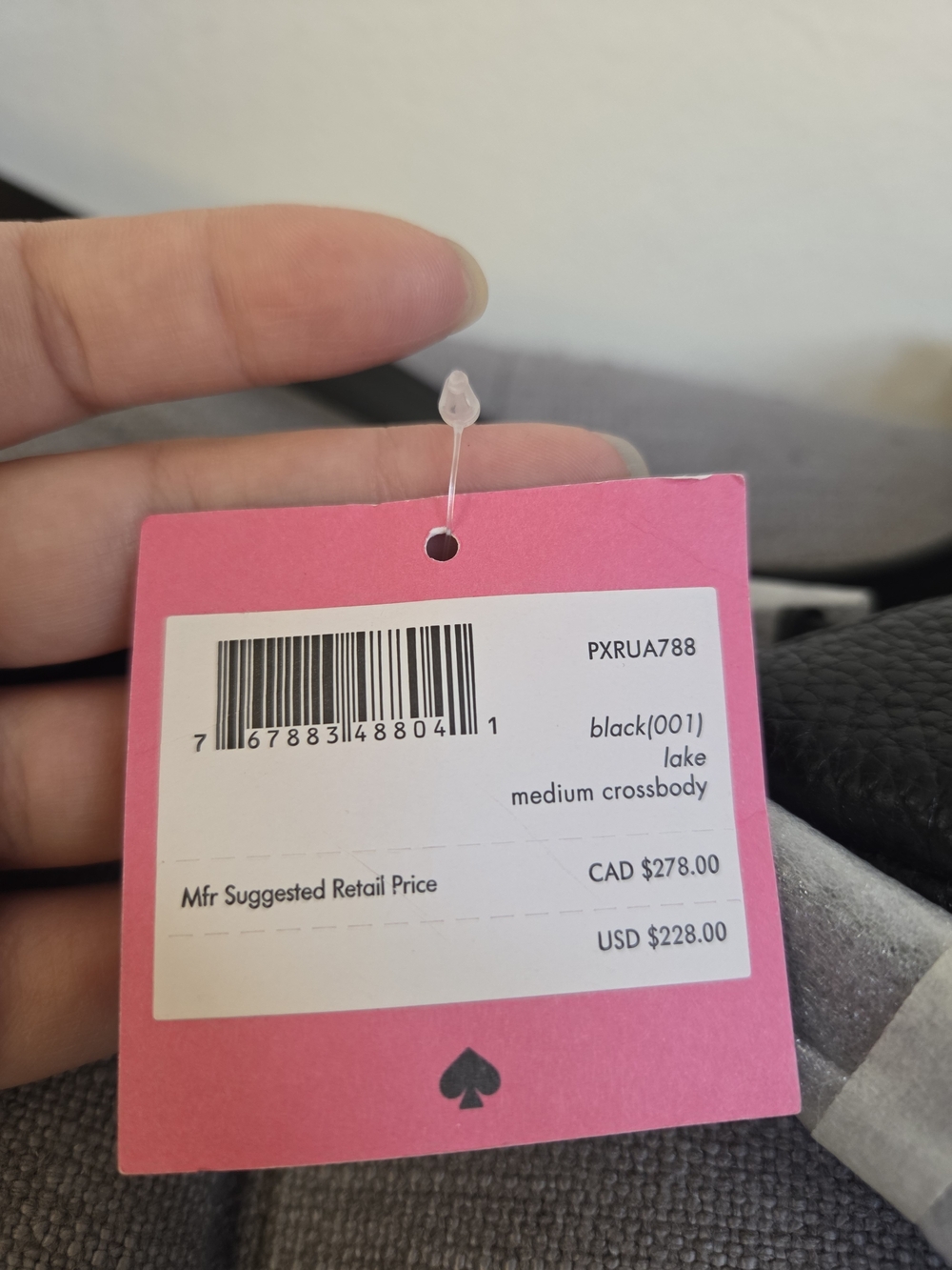 Kate Spade Black Lake Medium Crossbody Bag-nwt - Picture 2 of 9